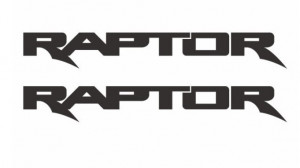 Set 2 buc Stickere Autocolante Ford Raptor