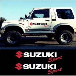 Set 2 buc Stickere Suzuki Sport 60 cm