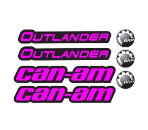 Set 7 Stickere ATV Can Am Outlander BRP - Img 8