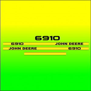 Set Stickere Autocolante John Deere 6910