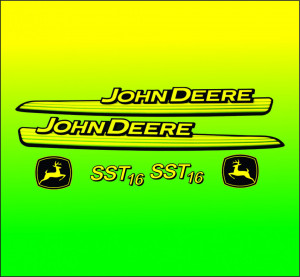 Set Stickere Autocolante John Deere SST16
