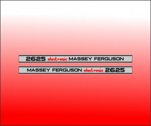 Set Stickere Autocolante Massey Ferguson 2625
