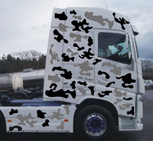 SET STICKERE CAMUFLAJ XXL CAMIOANE
