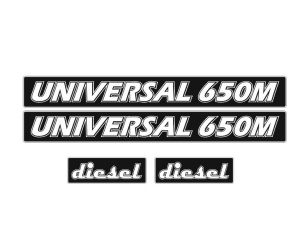 Set Stickere capota Universal UTB 650 M Diesel