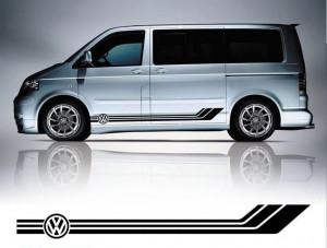 Set Stickere Dungi laterale VW Transporter Stripes