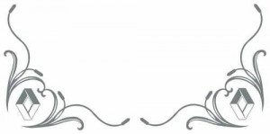 Set stickere geamuri laterale Renault 1