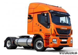 Set stickere Iveco 80 cm - Img 2