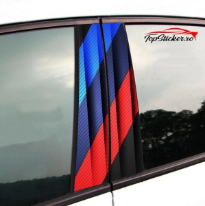 Set Stickere Stalpi Usi BMW M Colors
