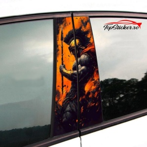 Set Stickere Stalpi Usi Spartan