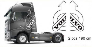 Set Stickere Volvo Logo Gigant