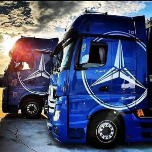 Set Stickere XXL Cabina Mercedes Actros
