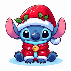 Sticker Auto color Stitch Baby Craciun