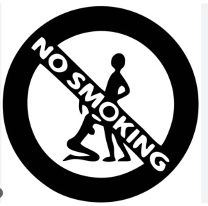 Sticker Auto Funny No Smoking