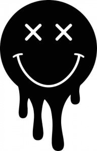 Sticker Auto Funny Smiley