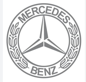 Sticker Auto Mercedes Logo