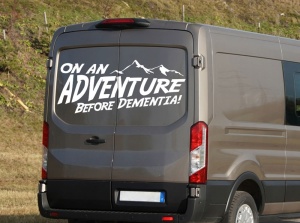 Sticker Auto on an Adventure before dementia - Img 3