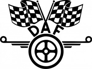 Sticker Autocolant Daf Steaguri 40 cm