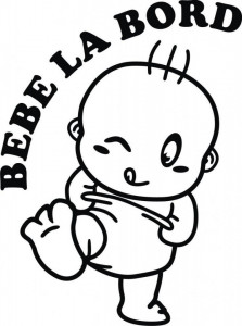 Sticker Baby on Board 2