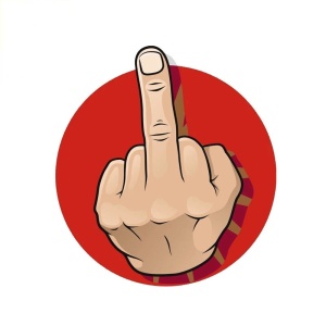 Sticker Color F**k You