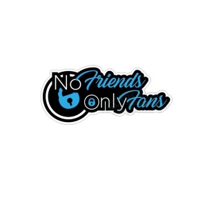 Sticker No Friens Only Fans