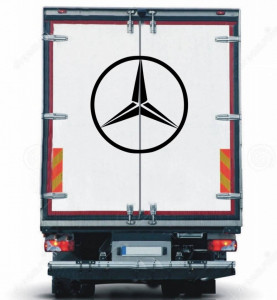Sticker remorca/semiremorca Mercedes 2