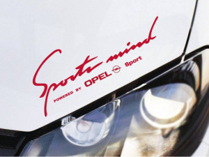 Sticker Sports Mind Opel