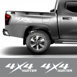 Stickere auto 4x4 Hunter (Set 2 buc) - Img 2