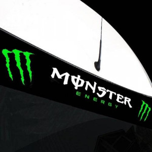 Parasolar cu fond Monster Energy