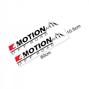 Set 2 buc Stickere 4 Motion Off Road - Img 3