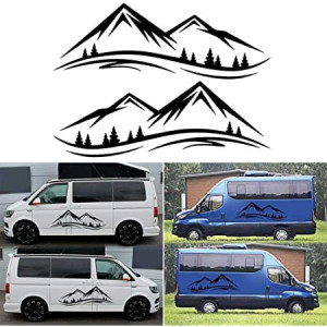 Set 2 buc stickere auto Mountains