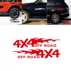 Set 2 buc Stickere Autocolante 4x4 Off Road 50 cm