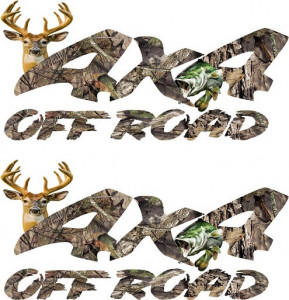 Set 2 Buc Stickere Color 4x4 Off Road Cerb
