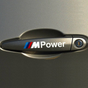 Set 4 buc Stickere Manere BMW M power