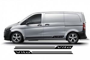 Set Stickere Auto Dungi Laterale Mercedes Vito M2 (2 buc)
