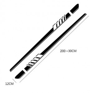 Set Stickere Auto Laterale Mercedes AMG M1 - Img 2