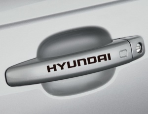 Set Stickere Auto Manere Usi Hyundai