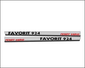 Set Stickere Autocolante Favorit Fendt Vario 924