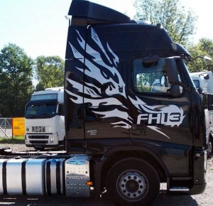 Set Stickere Cabina Volvo Gigant FH12 FH13 FH16