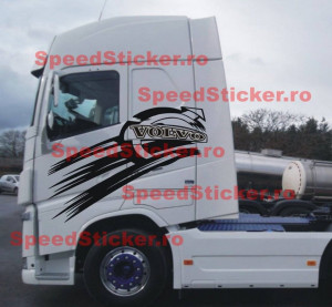 Set Stickere Cabina Volvo Model Nou