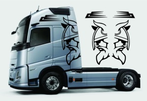 Set Stickere Cabina Volvo Viking Power M1