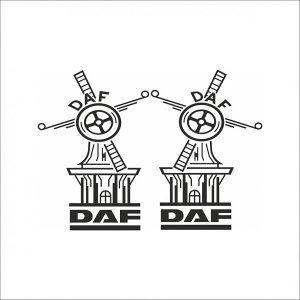 Set Stickere Daf M3 (2buc)