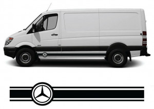 Set Stickere Dungi laterale Mercedes Sprinter