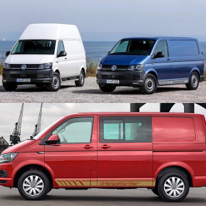 Set Stickere Dungi laterale VW Transporter M3 - Img 2