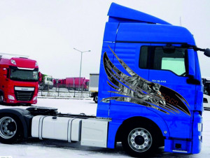 Set Stickere Imprimate Camion Man TGX TGA - Img 2