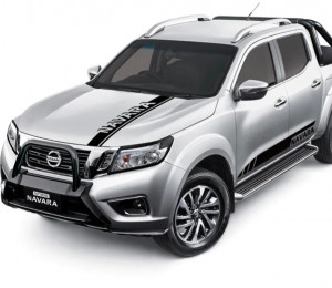 Set Stickere Laterale si capota Nissan Navara - Img 2