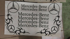 Set stickere Mercedes-Benz - Img 2