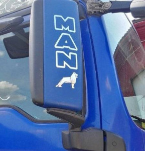 Set Stickere Oglinzi MAN TGA TGX