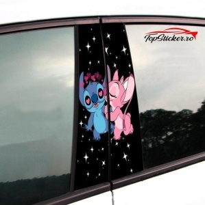 Set Stickere Stalpi Stitch & Angel