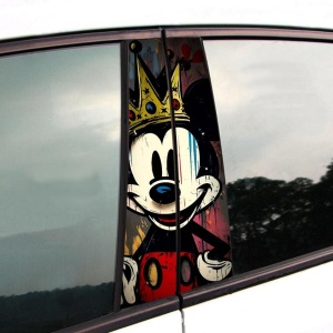 Set Stickere Stalpi Usi Mickey