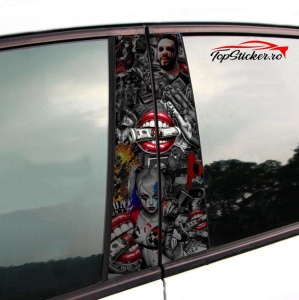 Set Stickere Stalpi Usi Tattoo